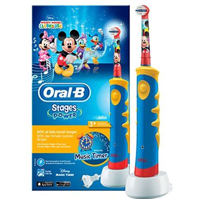 cepillo electrico para niños Oral-B Stages Power Kids de Mickey Mouse